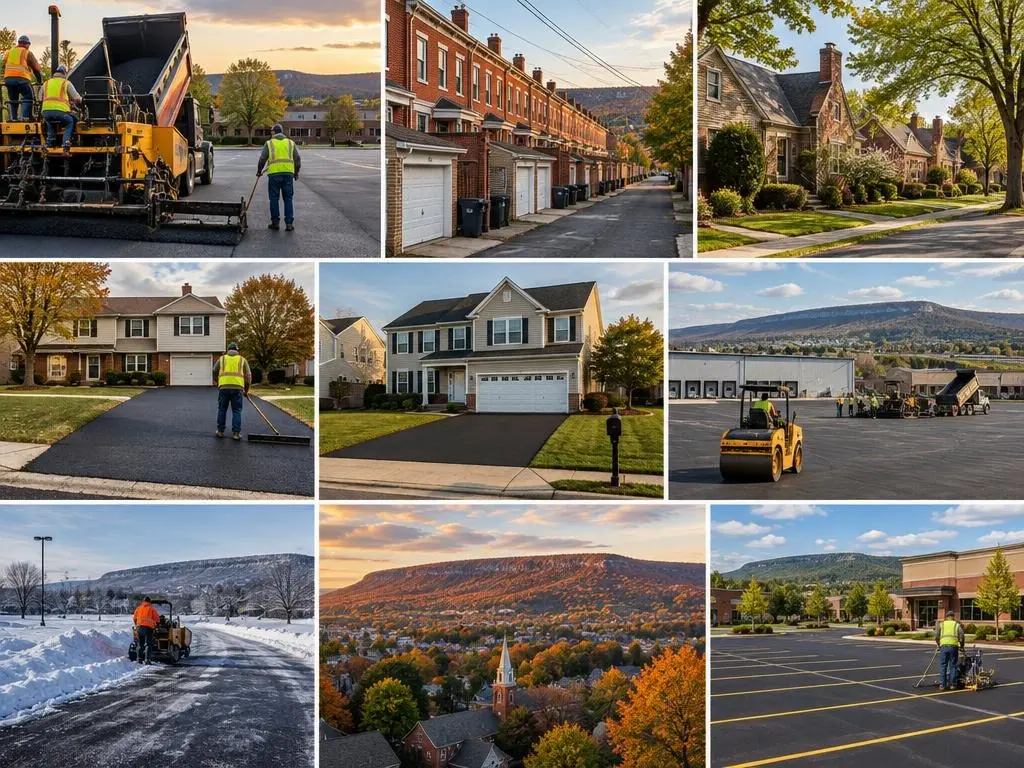 Parking Lot Paving in Allentown, PA